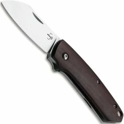 Boker Knives Boker Cox Pro Cocobolo 01BO315 - Jens Anso - Hairline D2 Sheepfoot - Cocobolo And SS - Frame Lock Folder