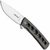 Boker Knives Boker Plus FR Flipper Folder, Drilled Titanium Handle, 01BO740