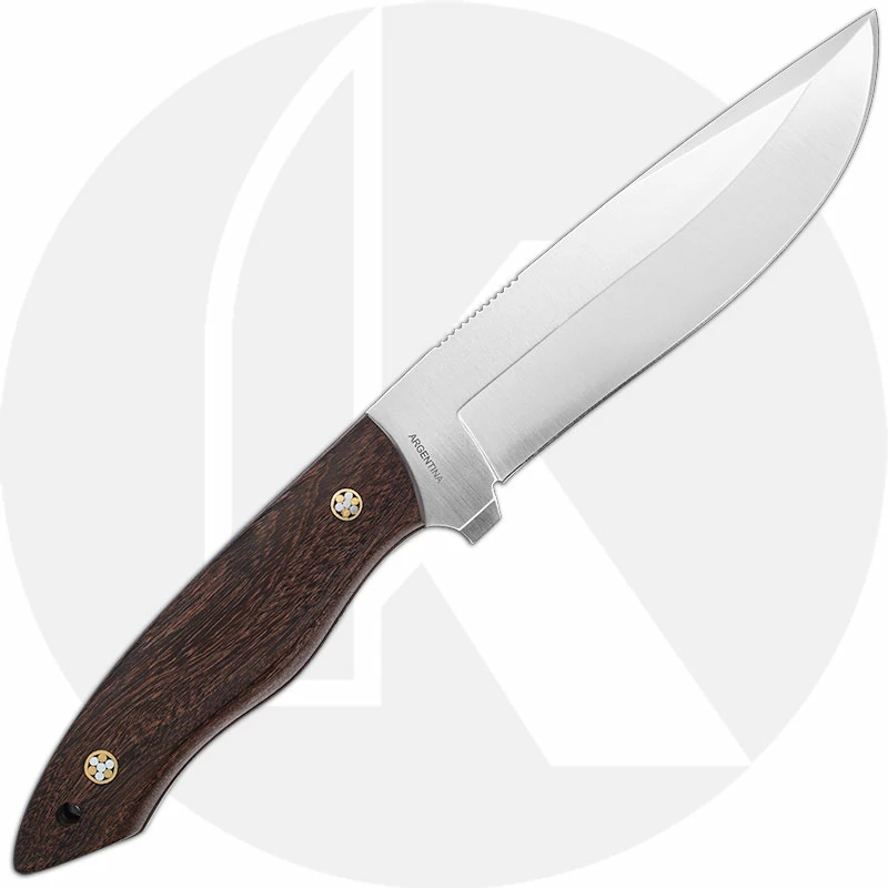 Boker Knives Boker Arbolito Venador 02BA313G - Satin N695 Drop Point Fixed Blade - Guayacan Wood - Image 2