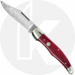 Boker Knives Boker Folding Hunter 111010SRB Limited Smooth Red Bone Handle German Made