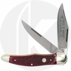 Boker Knives Boker Folding Hunter, Jigged Red Bone, BK-2020JRB