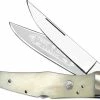 Boker Knives Boker Double Lock Folding Hunter 112021SWB Limited Smooth White Bone Handle German Made