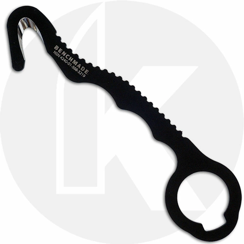 Benchmade Knives: Benchmade Model 8 Rescue Hook Knife, BM-8BLKW