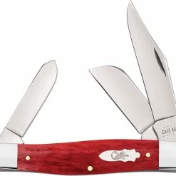 Case Knives Case Large Stockman Knife 11327- Smooth Old Red Bone - 6375SS
