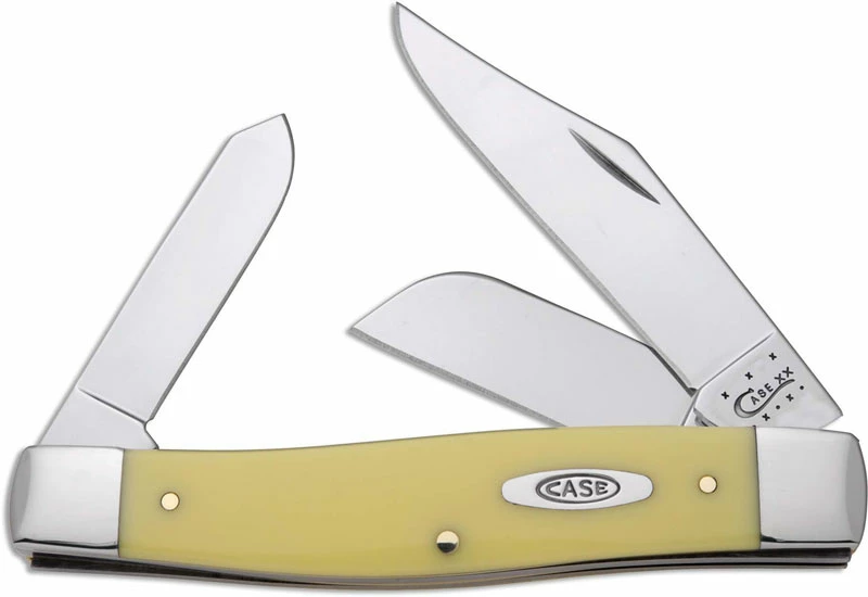 Case Knives Case Large Stockman, Yellow CV, CA-203
