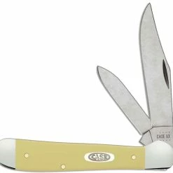 Case Knives Case Copperhead Knife 30119 Smooth Yellow CV 3249CV