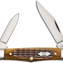 Case Knives Case Half Whittler Knife 52838 Jigged Antique Bone 6208SS
