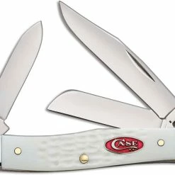 Case Knives Case Medium Stockman Knife 60184 White Synthetic SparXX 63032SS