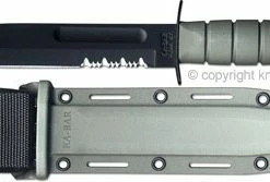 KA-BAR Knives: KABAR Fighting-Utility Knife, Foliage Green Serrated, KA-5012