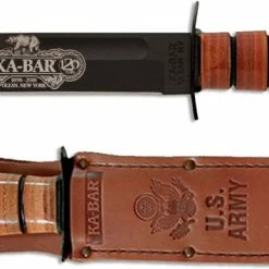 Ka-Bar Knives KABAR 9190 120th Anniversary Commemorative Knife With US Army Tang Stamp USA Made