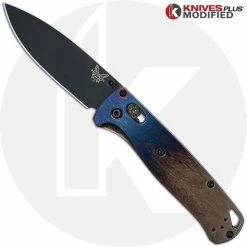 Benchmade Knives MODIFIED Benchmade Bugout 535BK Knife + KP Titanium Quasar Scales