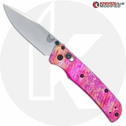 Benchmade Knives MODIFIED Benchmade Bugout 535 + AWT Archon Custom Anodized Scales + KP Black Thumbstud & Standoffs