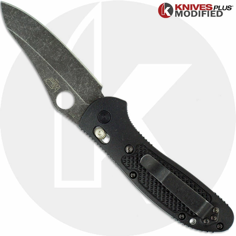 Benchmade Knives MODIFIED Benchmade Griptilian Knife 550HG - S30V - Acid Stonewash - Sheepsfoot - Image 2
