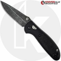 Benchmade Knives MODIFIED Benchmade Mini Griptilian Knife 556 - S30V - Acid Stonewash - Drop Point