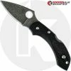 Spyderco Knives MODIFIED Spyderco Dragonfly 2 - ACID WASH - Black Handle