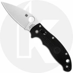 Spyderco Knives Spyderco Manix2 Lightweight, Black Handle, SP-C101PBK2