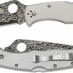 Spyderco Knives Spyderco Endura 4 Titanium Damascus, SP-C10TIPD