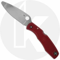 Spyderco Knives Spyderco Endura 3 FRN Trainer C10TR - Blunt AUS-6 - Red FRN - Serial Numbered - BNIB - Circa 1998 - 2005