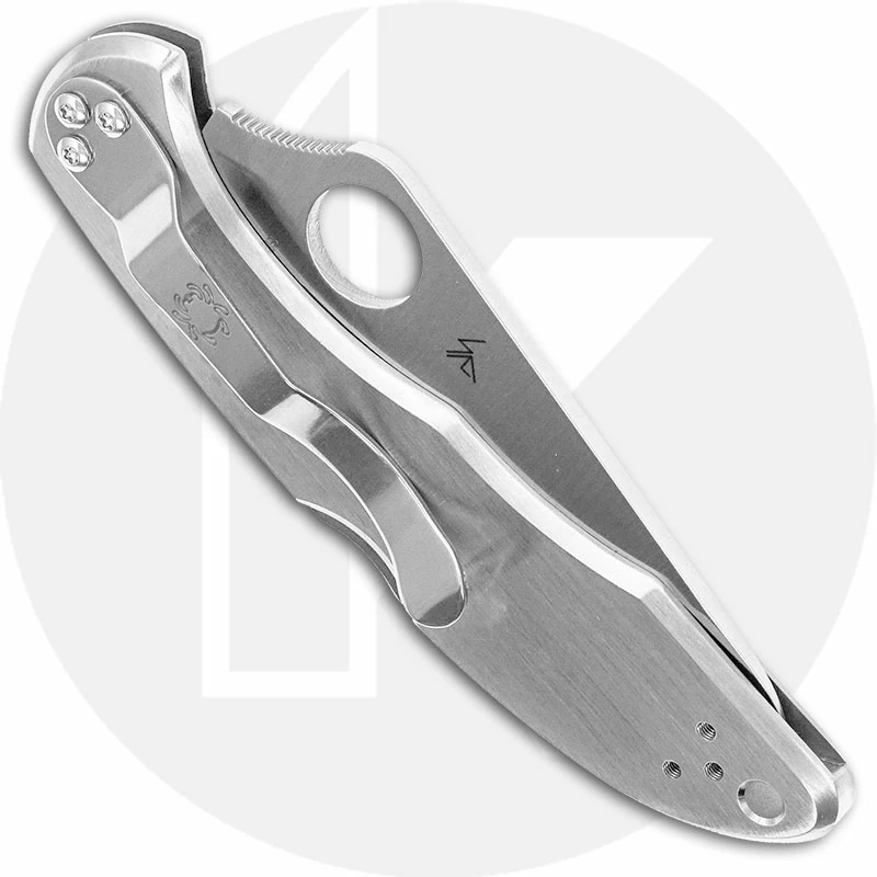 Spyderco Knives: Spyderco Delica 4 SS Knife, SP-C11P - Image 3