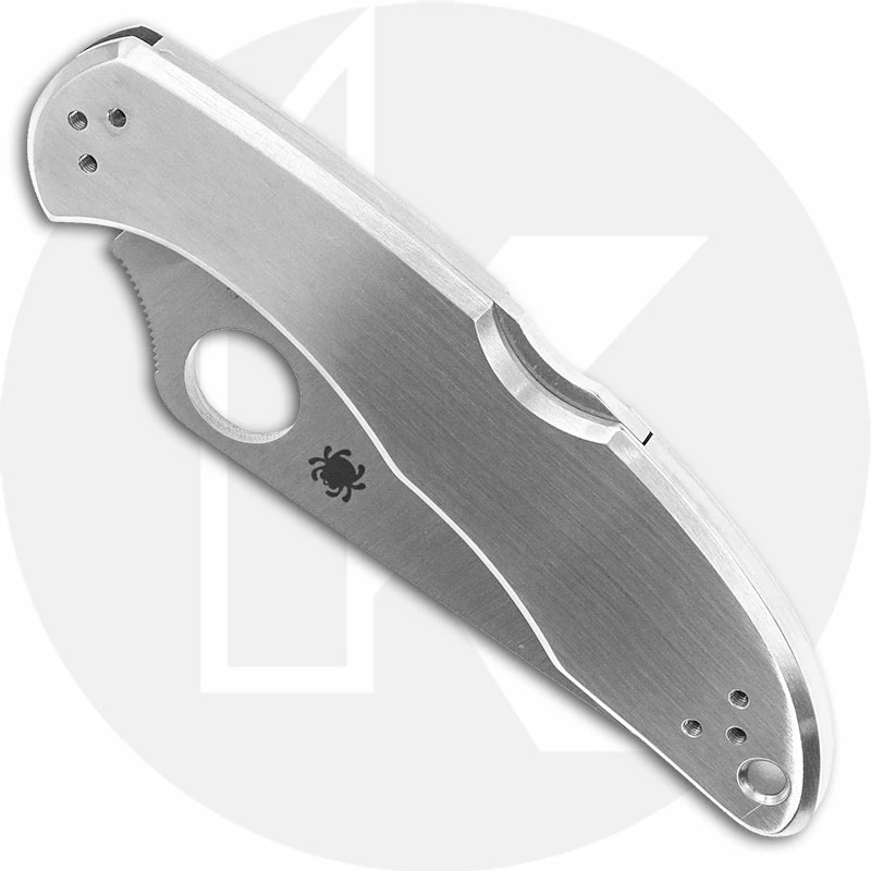 Spyderco Knives: Spyderco Delica 4 SS Knife, SP-C11P - Image 2