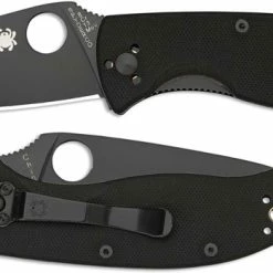 Spyderco Knives Spyderco Tenacious, Black, SP-C122GBBKP