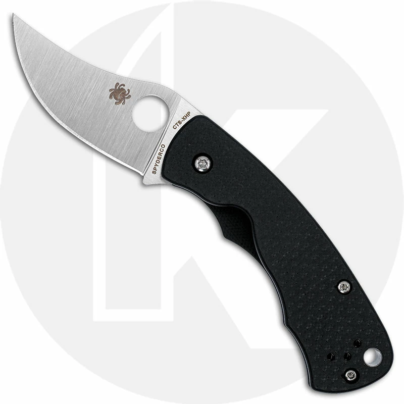 Spyderco Knives Spyderco Reinhold Rhino Knife C210CFP EDC Compact Folder Carbon Fiber G10 With Compression Lock