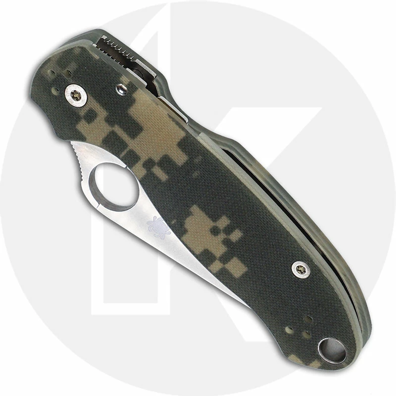 Spyderco Knives Spyderco C223GPCMO Para 3 - CPM S45VN - Camo G10 - Compression Lock - USA Made - Image 2