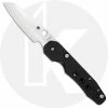 Spyderco Knives Spyderco Smock C240CFP Knife Kevin Smock EDC Clip Point With Flipper Tang Carbon Fiber G10 Compression Lock Folder