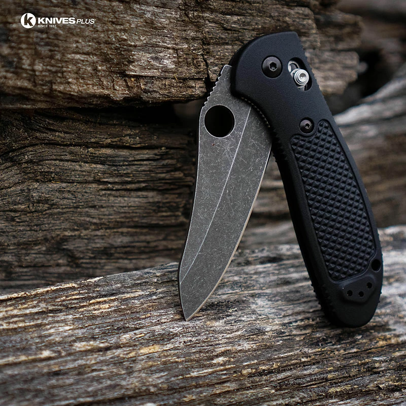 Benchmade Knives MODIFIED Benchmade Griptilian Knife 550HG - S30V - Acid Stonewash - Sheepsfoot - Image 6